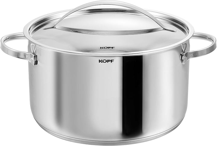 KOPF Topfset Induktion Stilo 10-teilig | Backofen & Spülmaschinen geeignet | Kochtopf-Set für alle H