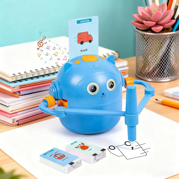 Zeichenroboter Für Kinder, Interaktiver Zeichenroboter Kinder, Lustiges Zeichenspielzeug Mit Spracha