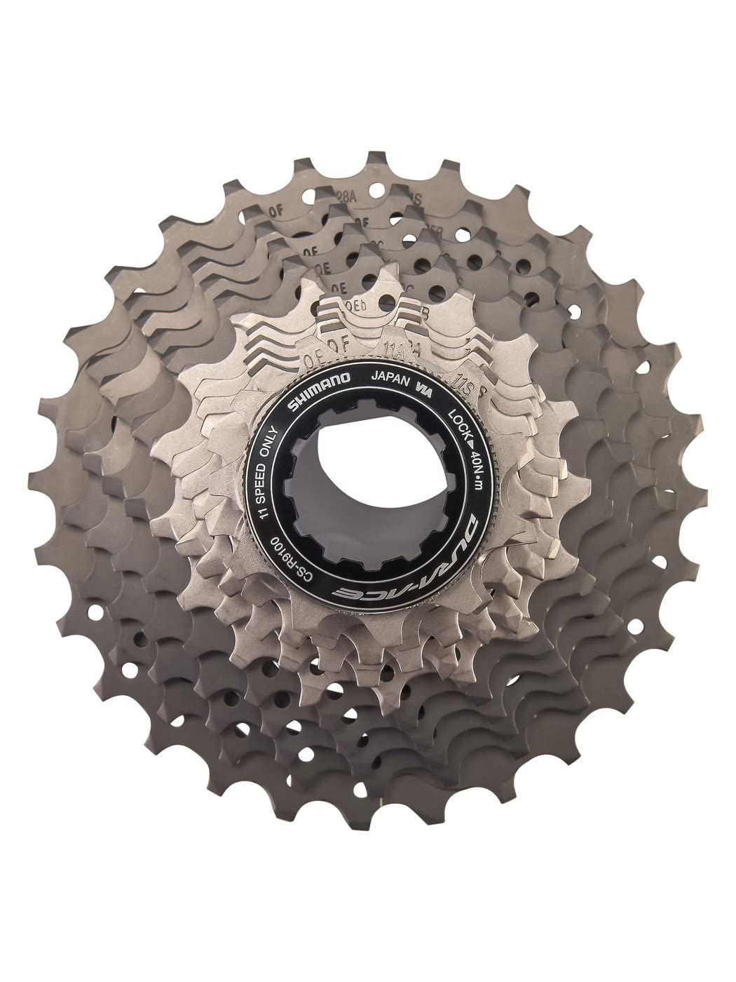 SHIMANO Unisex – Erwachsene Csr9100 Kassetten & Ritzel 11-30 Zähne silber, 11-30 Zähne silber