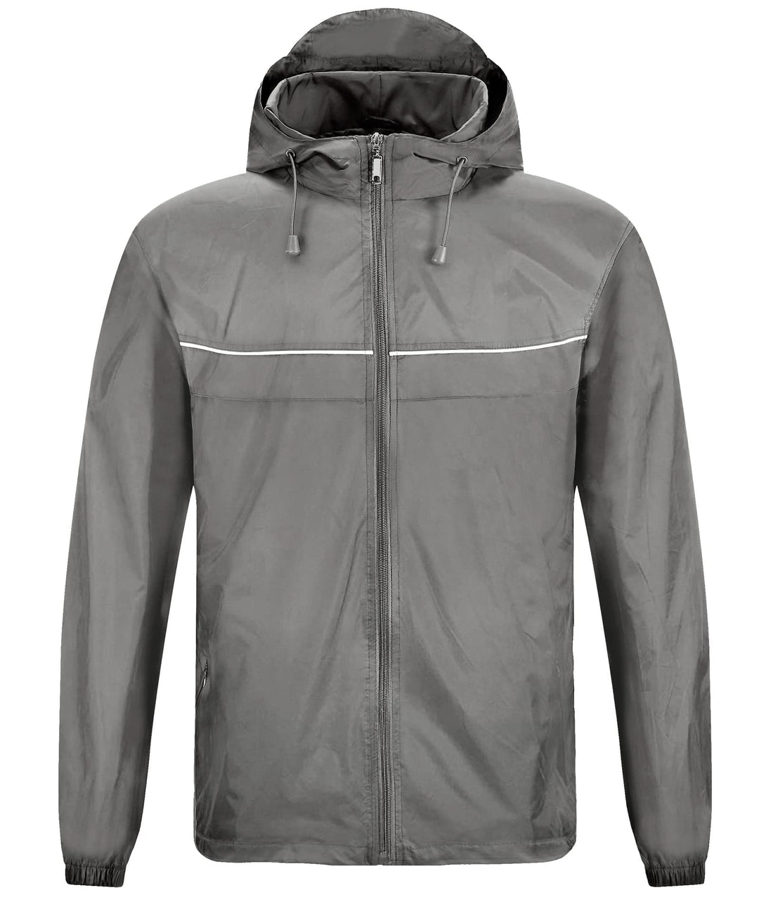 igeekwell Regenjacke Herren Wasserdicht Atmungsaktiv Fahrrad Regenbekleidung Regenanzug Outdoor Refl