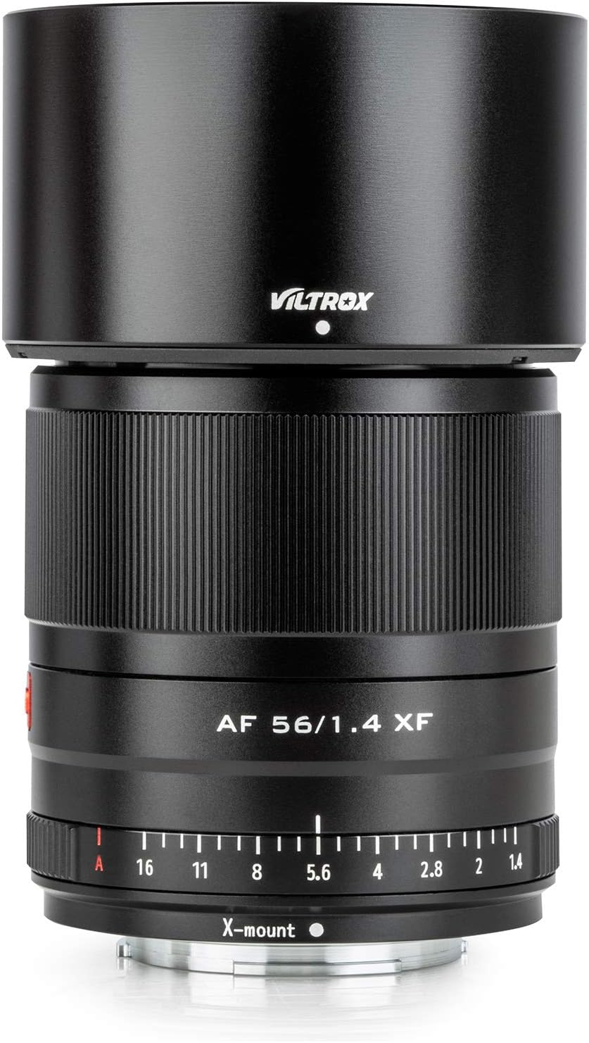 VILTROX 56mm F1.4 f/1.4 XF Autofokus APS-C Portraitobjektiv für Fuji Fujifilm X-Mount X-T3 X-T2 X-H1