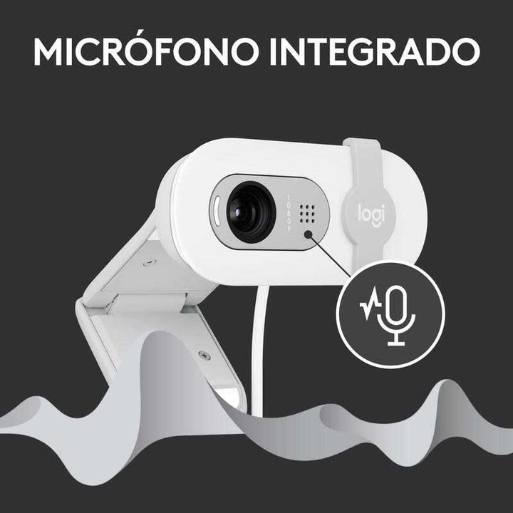 Logitech Brio 100 Full HD Webcam Off-white