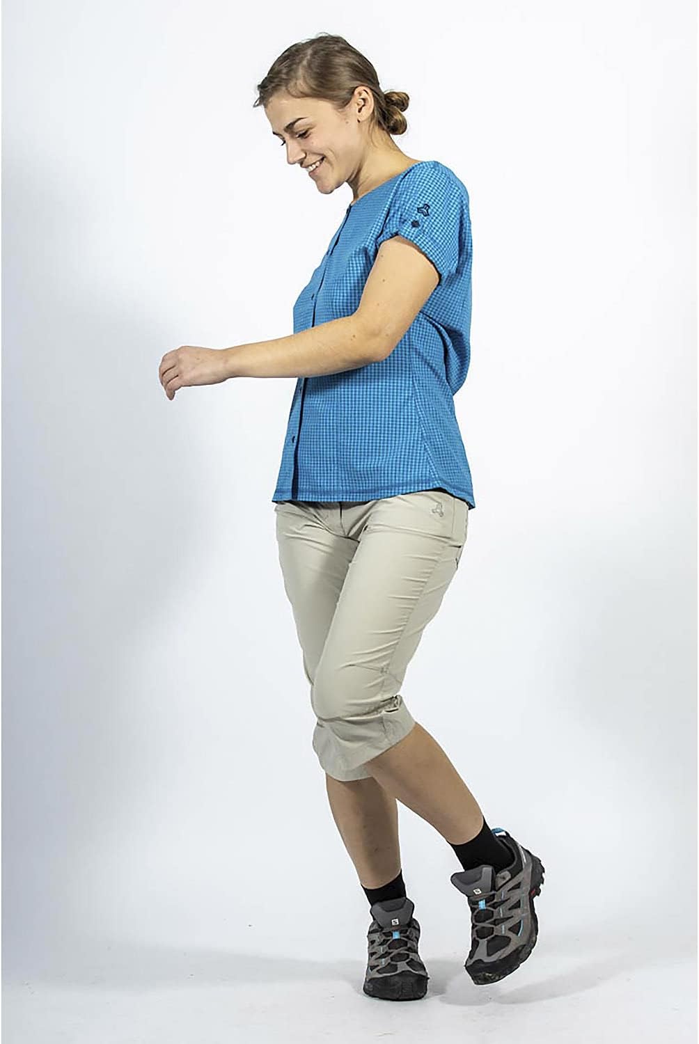 Maul-Sport Da. Stretch Caprihose Sidney 36 Sand, 36 Sand