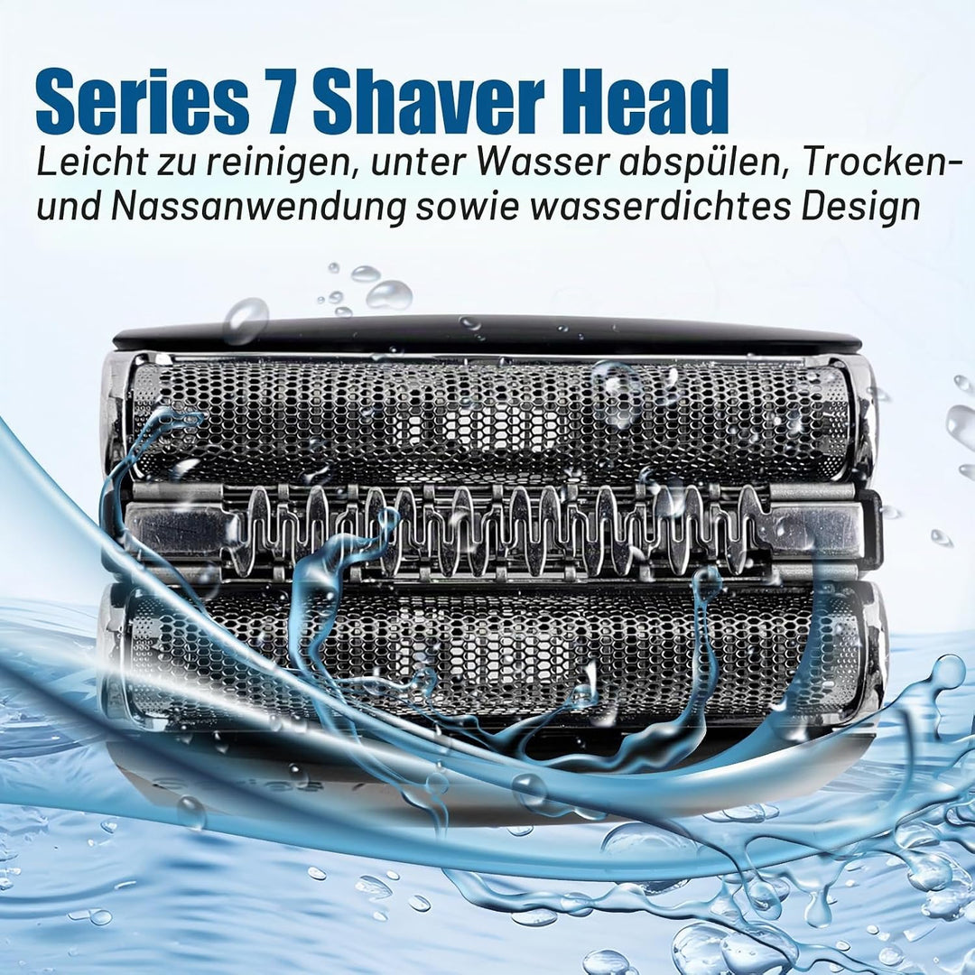 2 Stück Series 7 Scherkopf 70B Ersatzrasierkopf Kompatibel mit Series 7 Männer Rasierer Scherkopf Ra