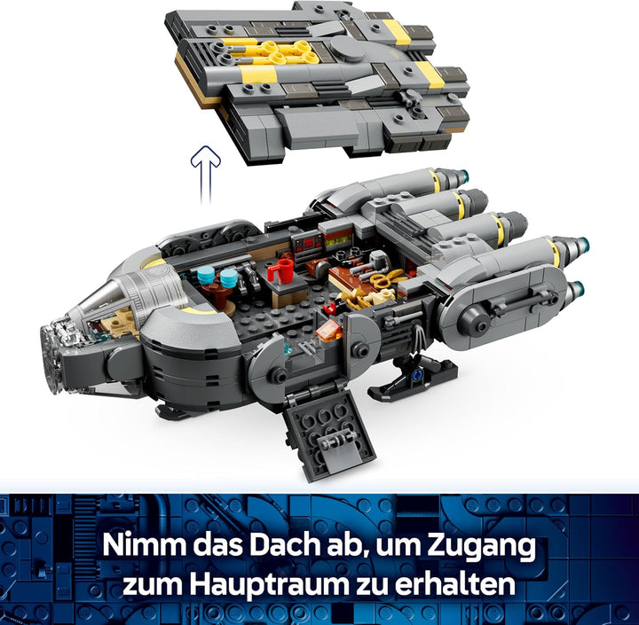 LEGO Star Wars 75445 Sternenschiff der Anzellaner - Spielet mit 3 Figuren & Einer Droiden Werkstatt