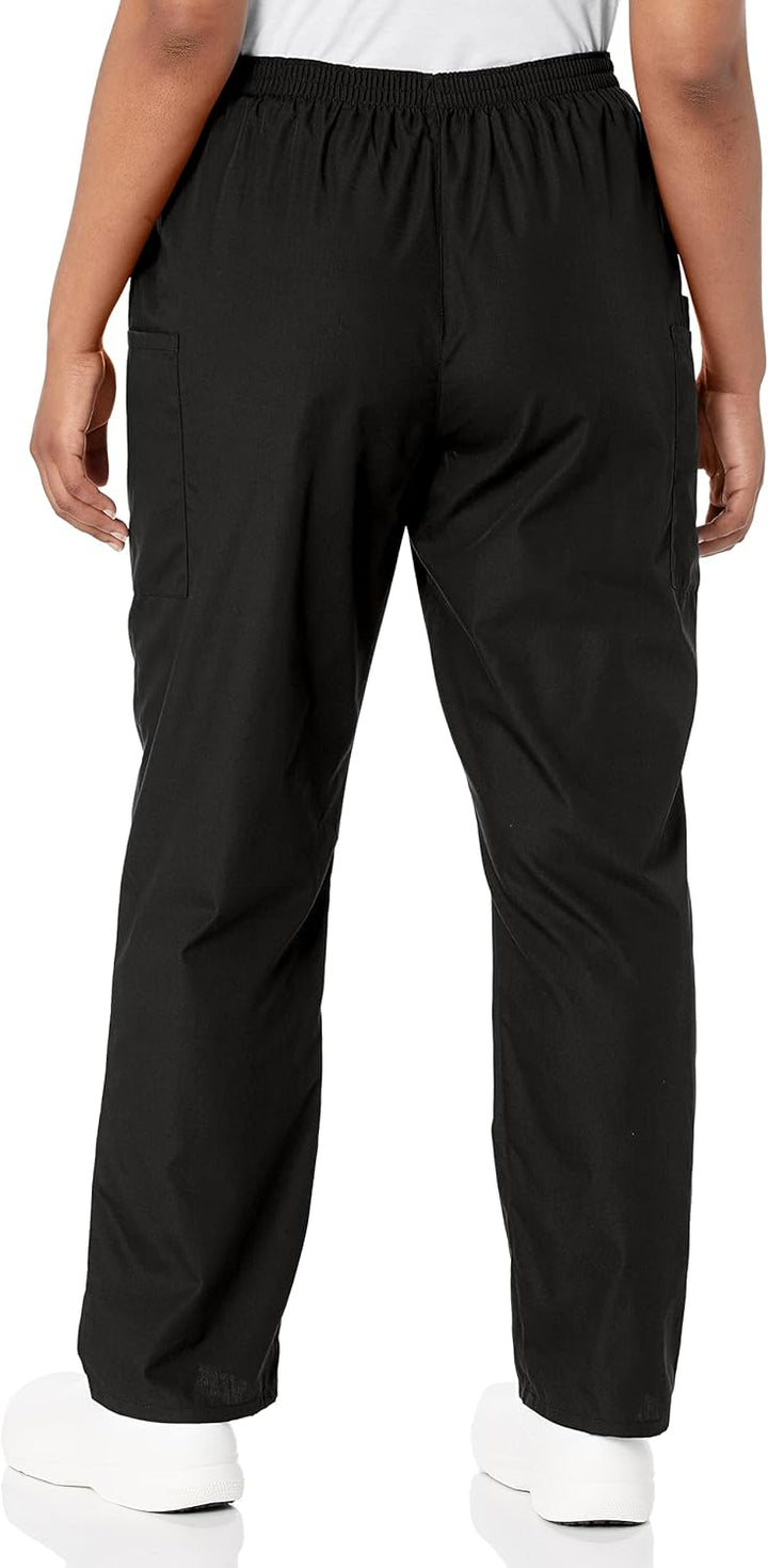 Cherokee Damen Workwear Cargo-Hose mit elastischer Taille Klassisch S Schwarz, S Schwarz