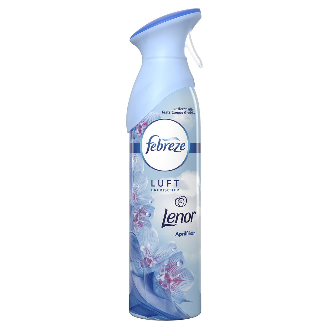 Febreze Lufterfrischer Aprilfrisch, 3er Pack (3 x 300ml), entfernt Gerüche und hinterlässt einen lei