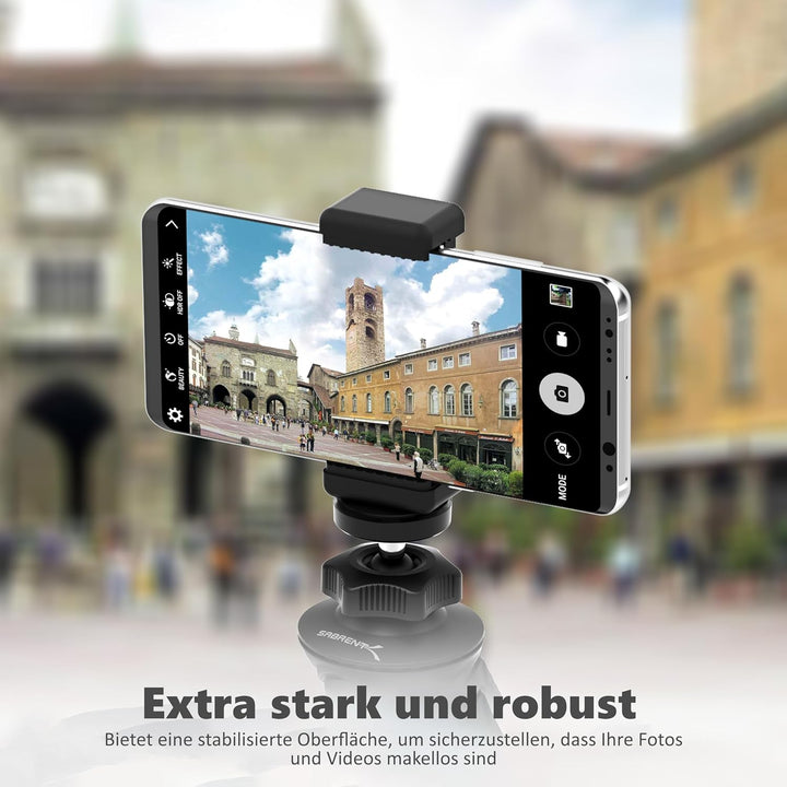 SABRENT Kamera Stativ, Flexibles leichtes Camera Tripod, Aluminium fotostativ für Panasonic Canon Ni