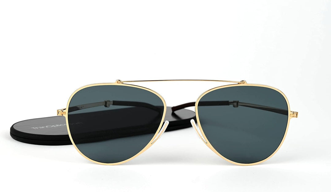 ThinOptics Ultradünne Polarisierte Sonnenbrille – 100% UV-Schutz – Unisex für Damen und Herren, inkl