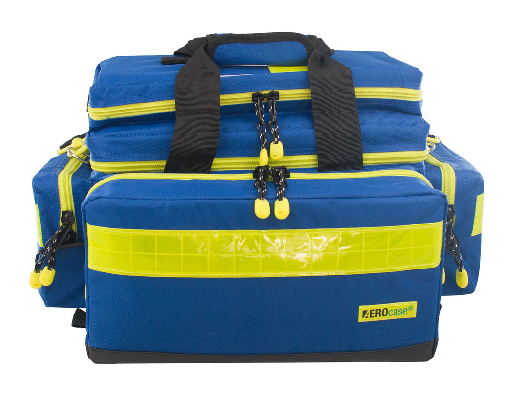 AEROcase - Pro1R BL1 - Notfalltasche Polyester BLAU Gr. L - Rettungsdienst Notarzt