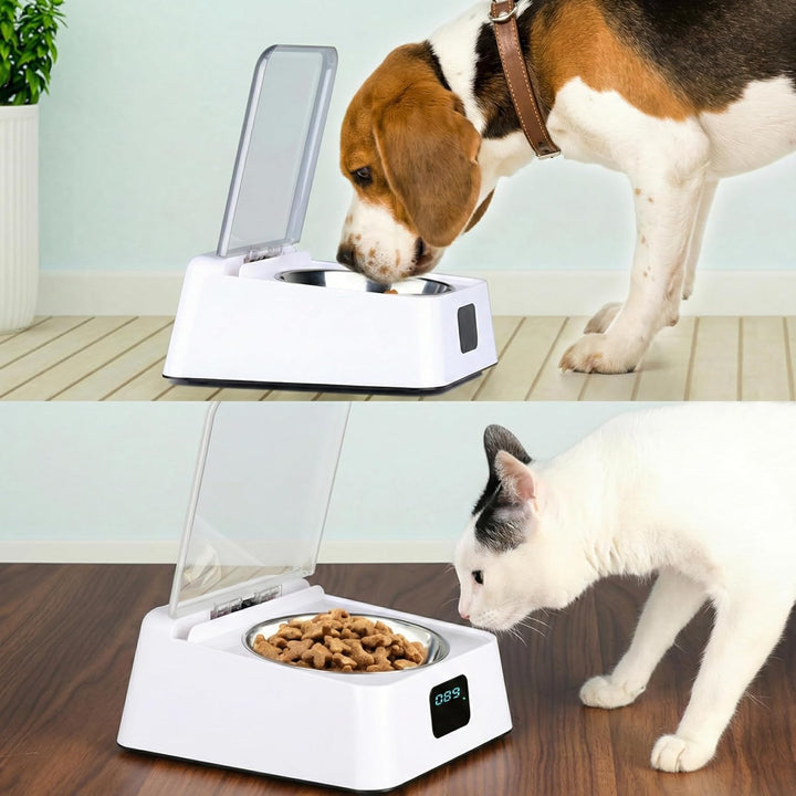 BESPORTBLE 1Stück Automatischer Infrarot Induktions Futterautomat für Katzen und Futterspender mit G