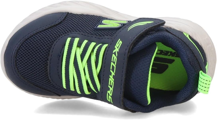 Skechers Jungen Nitro Sprint Sneaker, Marineblau