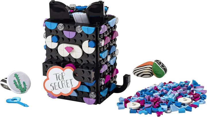 LEGO 41924 DOTS Geheimbox Katze Single, Single