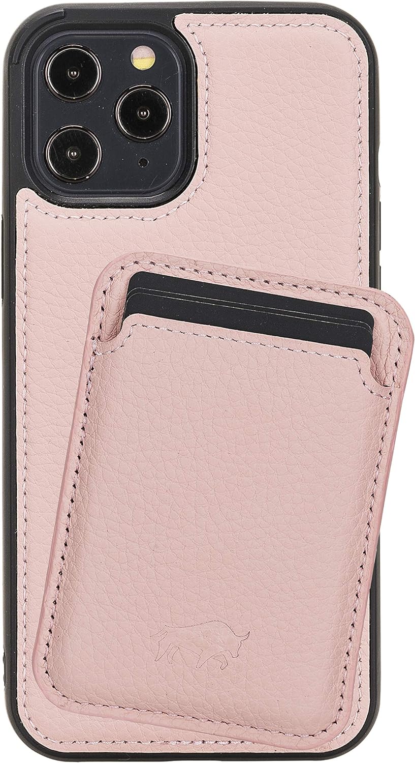 Solo Pelle Lederhülle + magnetische Geldbörse für das iPhone 12/12 Pro in 6.1 Zoll Case Leder Hülle