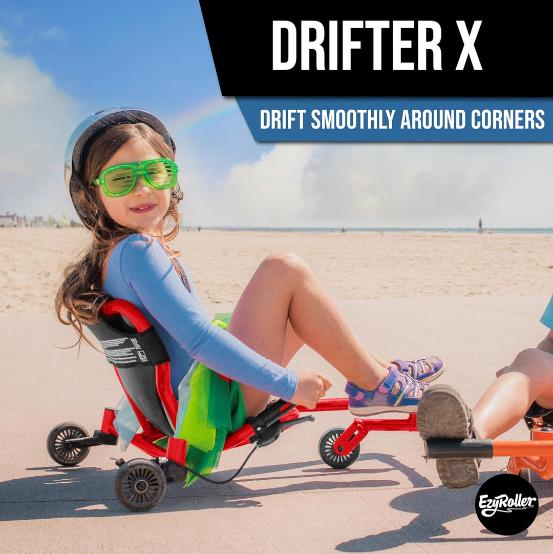 EzyRoller Drifter X Trike Fun Fahrzeug Funfahrzeug Dreirad Kinderfahrzeug Scooter Tretfahrzeug | 4-1