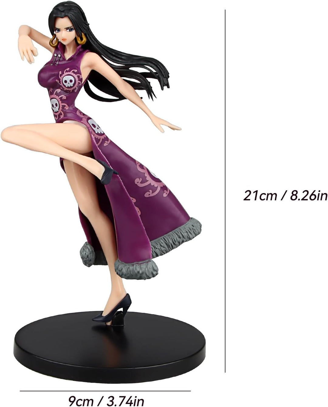 One Piece Boa·Hancock -Figuren, One Piece Collection Spiel Charakter Modell Desktop Dekoration Gesch