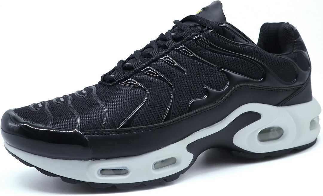 Procity Unisex Damen Herren Dämpfung Sneaker Sportschuhe leichte Laufschuhe 38 EU Schwarz, 38 EU Sch