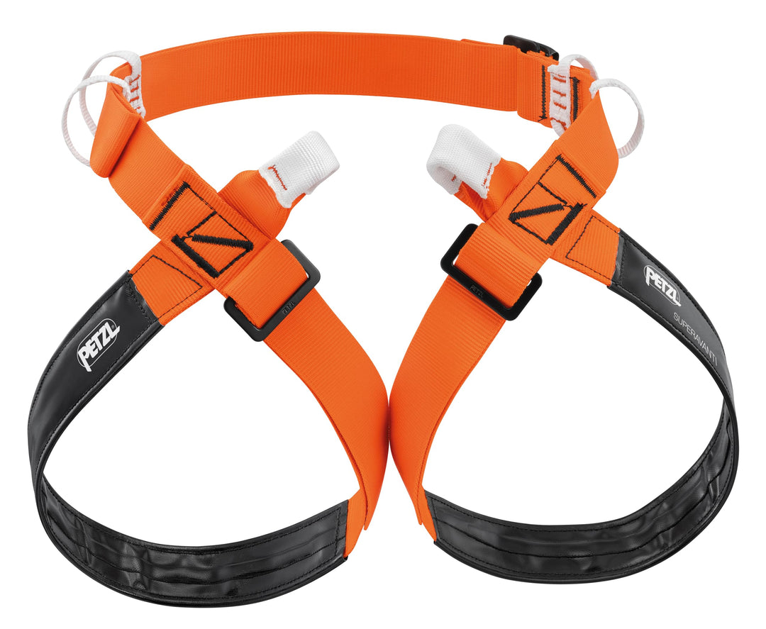 PETZL Unisex Verticality Speläogurt (1er Pack) Einheitsgrösse Orange/ Schwarz, Einheitsgrösse Orange