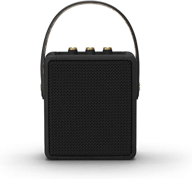 Marshall Stockwell II Portable Bluetooth Speaker - Black&Brass Stockwell II Home Speaker Schwarz und