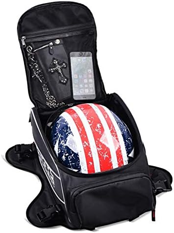 Magnet Tankrucksack für erweiterbar Bagtecs TR8 mit Smartphonetasche 16-24 Liter