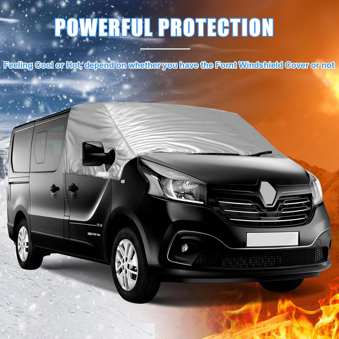 Auto Windschutzscheiben Abdeckung Ersatz für Renault Trafic 2014-2024, Frontscheiben Sonnenschutz, 1
