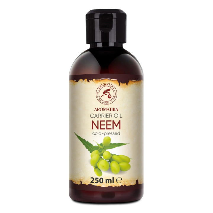 Neemöl 250ml - Neem Öl - Azadirachta Seed Oil - Natürliches und Reines - Kaltgepresstes Reine Unraff