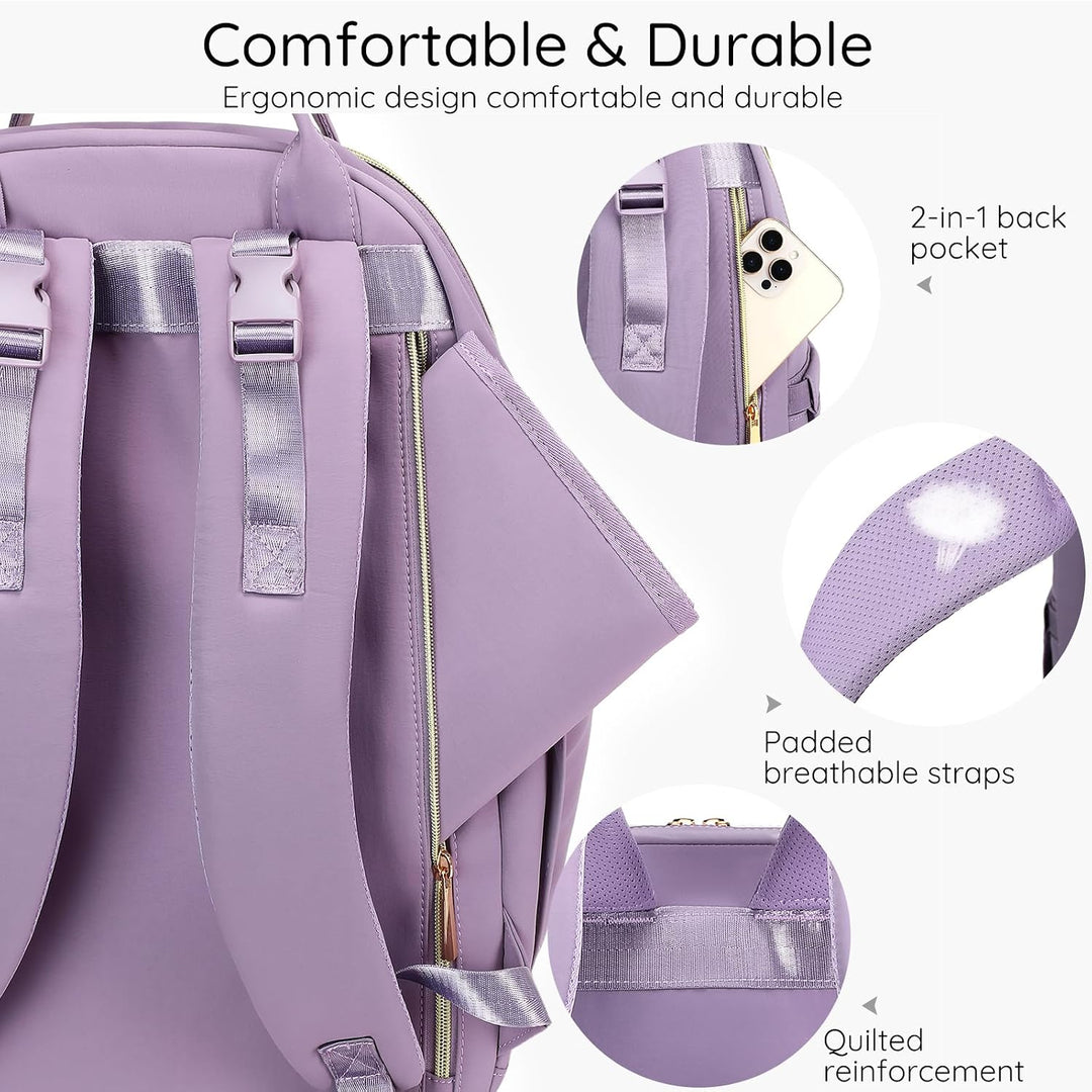 AIJIEKE Wickeltasche Rucksack, multifunktionale, wasserdichte Wickeltasche, Reiseutensilien, Babytas