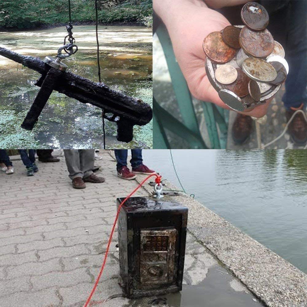 FINDMAG Neodym Magnete Extra Stark, 272 kg, Magnetfischen Set, Starke Magnete, Magnet Fischen Angel