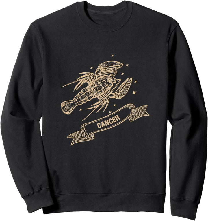 Krebs Sternzeichen-Geschenk Männer Frauen Kinder Sweatshirt