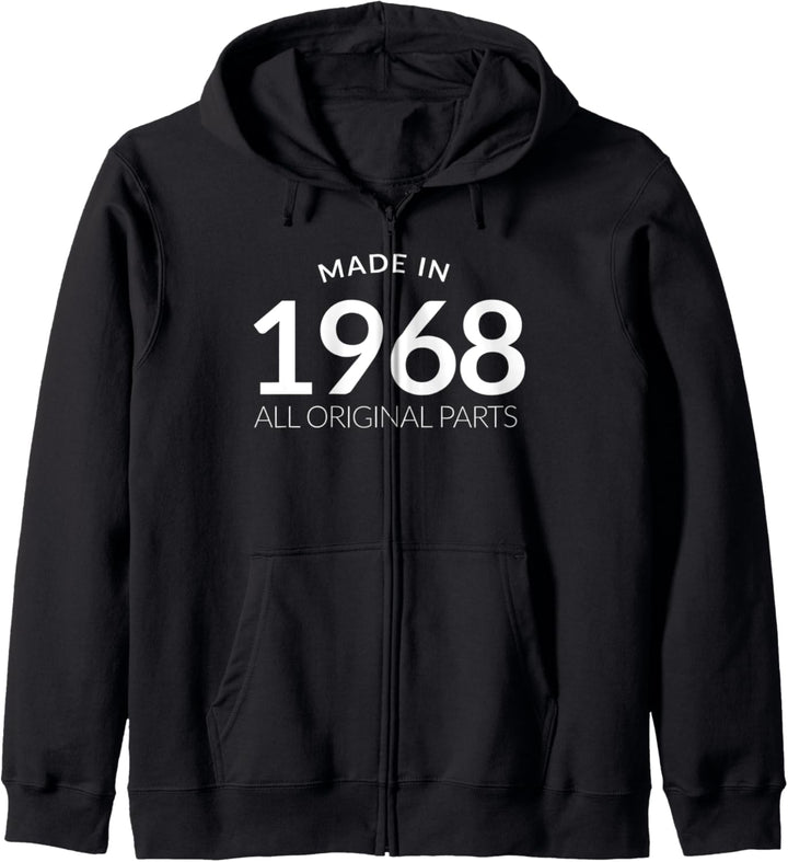Baujahr 1968 - Jubiläumsgeschenk Kapuzenjacke
