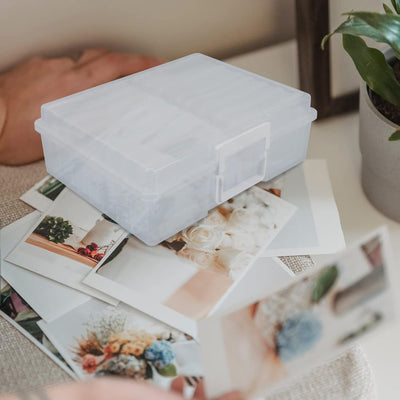 TOPBATHY Home Storage 1 x Foto-Aufbewahrungsbox, klassifizierter Foto-Organizer, multifunktionale Fo
