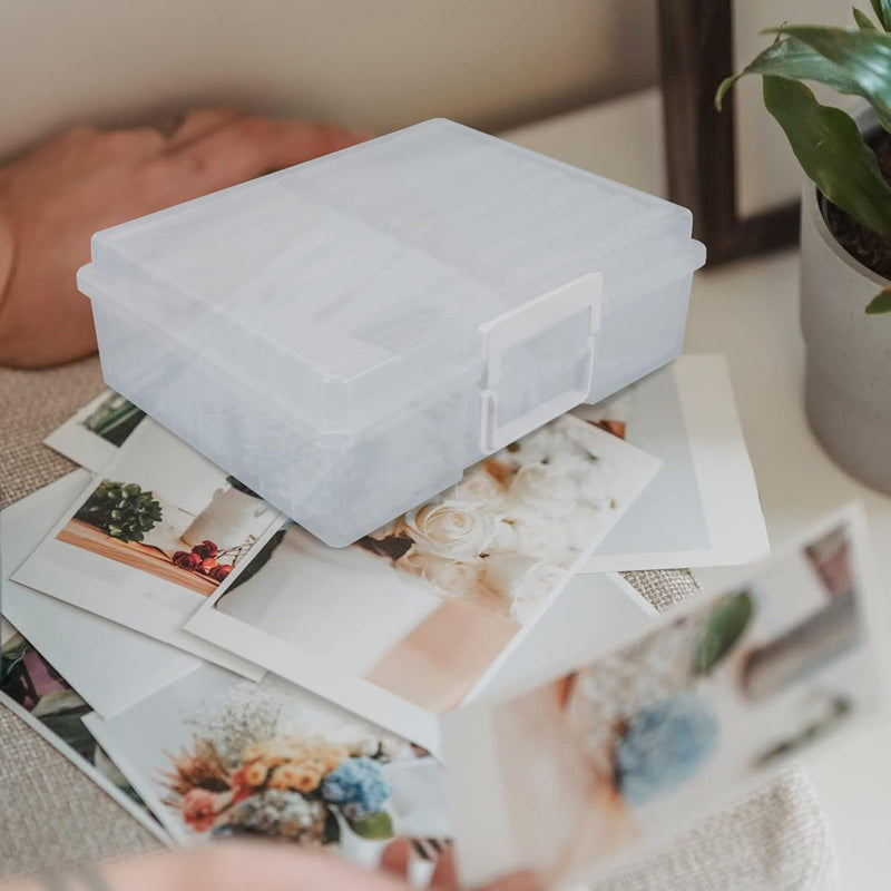 TOPBATHY Home Storage 1 x Foto-Aufbewahrungsbox, klassifizierter Foto-Organizer, multifunktionale Fo