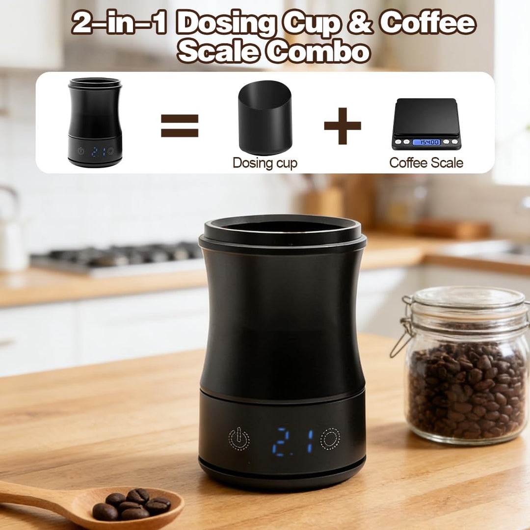 Mini-Kaffeewaage mit Timer, Wiederaufladbare Espresso Waage, Genaue Waage für Espresso und Pour-Over