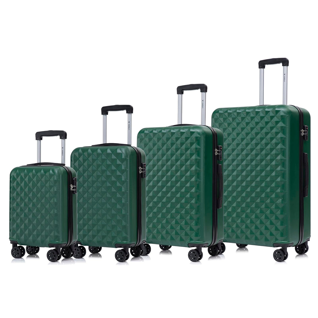 Premium Reisekoffer TSA-Schloss, Hartschalen-Koffer Trolley Kabinenkoffer Rollkoffer Suitcase Handge