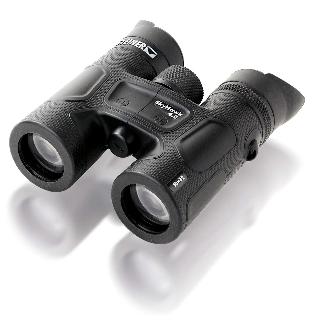 STEINER Fernglas Skyhawk 4.0 10x32 - Deutsche Qualitätsoptik, scharfe Details, robust, ergonomisch,