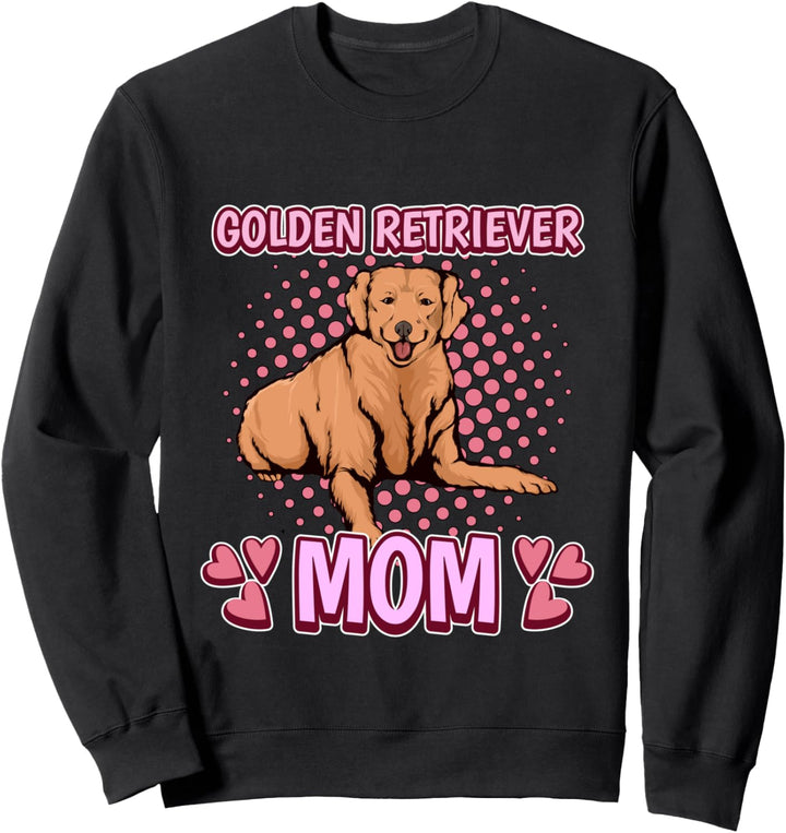 Golden Retriever Mama Mom Muttertag Golden Retriever Sweatshirt