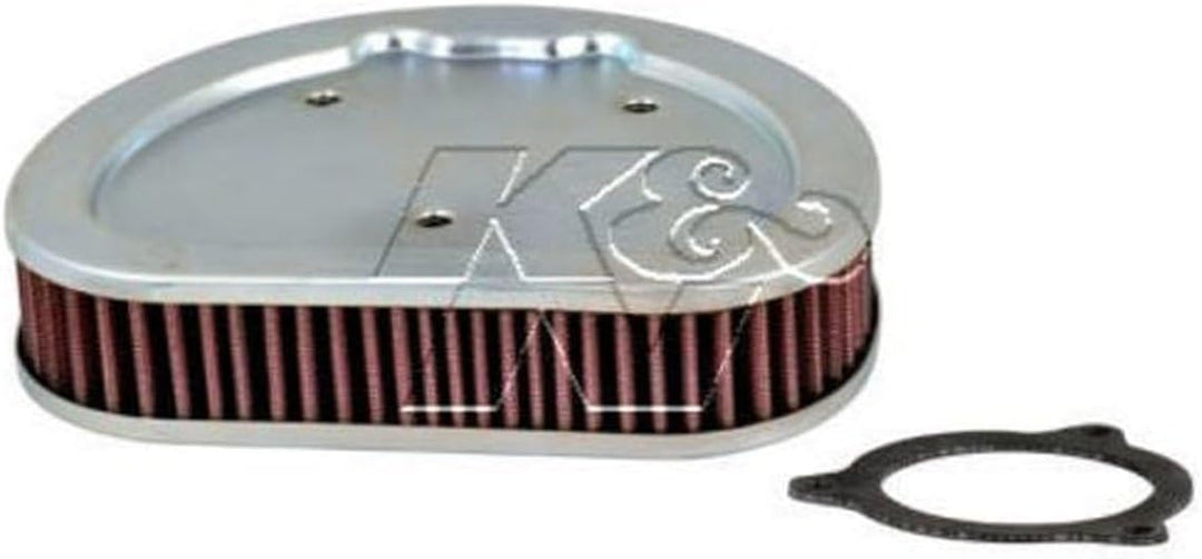 K&N HD-1508 Motorrad Tauschluftfilter, Rot