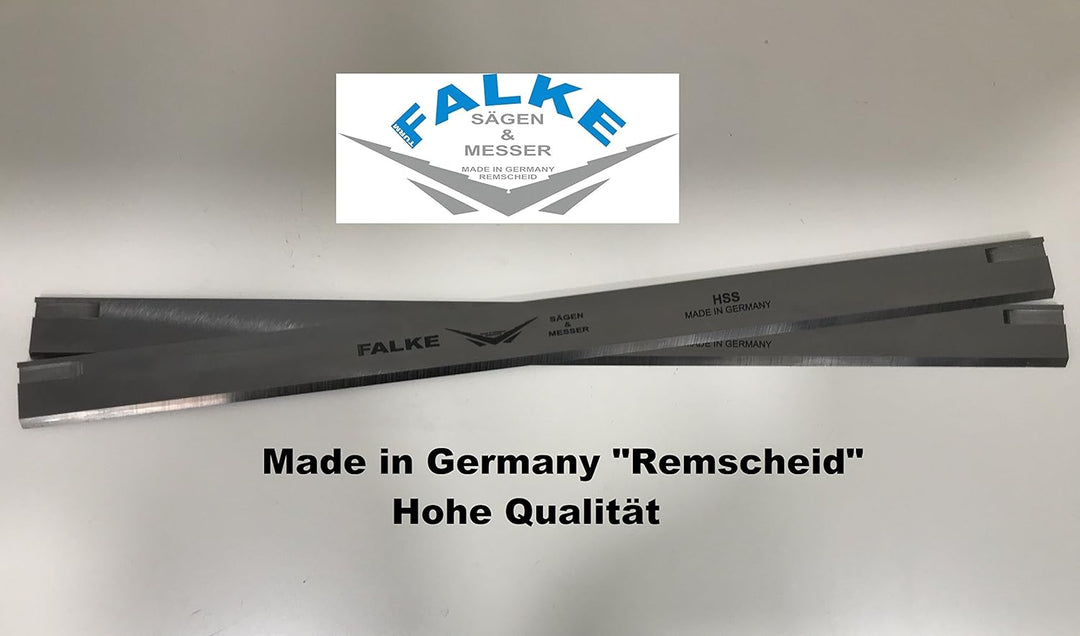 3 Stück Elektra Beckum HSS Hobelmesser HC 410 410x25x3mm 2 Einstellnuten