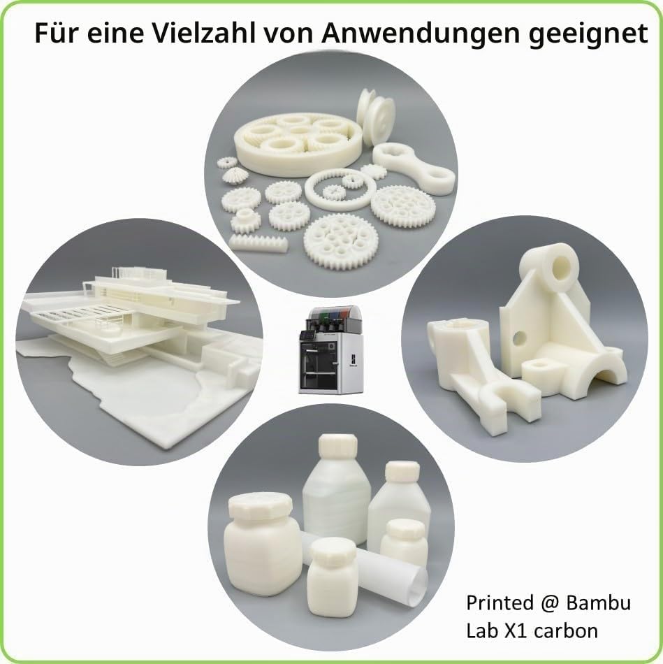 SmartAgain® Nylon/Polypropylene Alloy 3D Printing Filament for High-quality, Sustainable, and Fast F