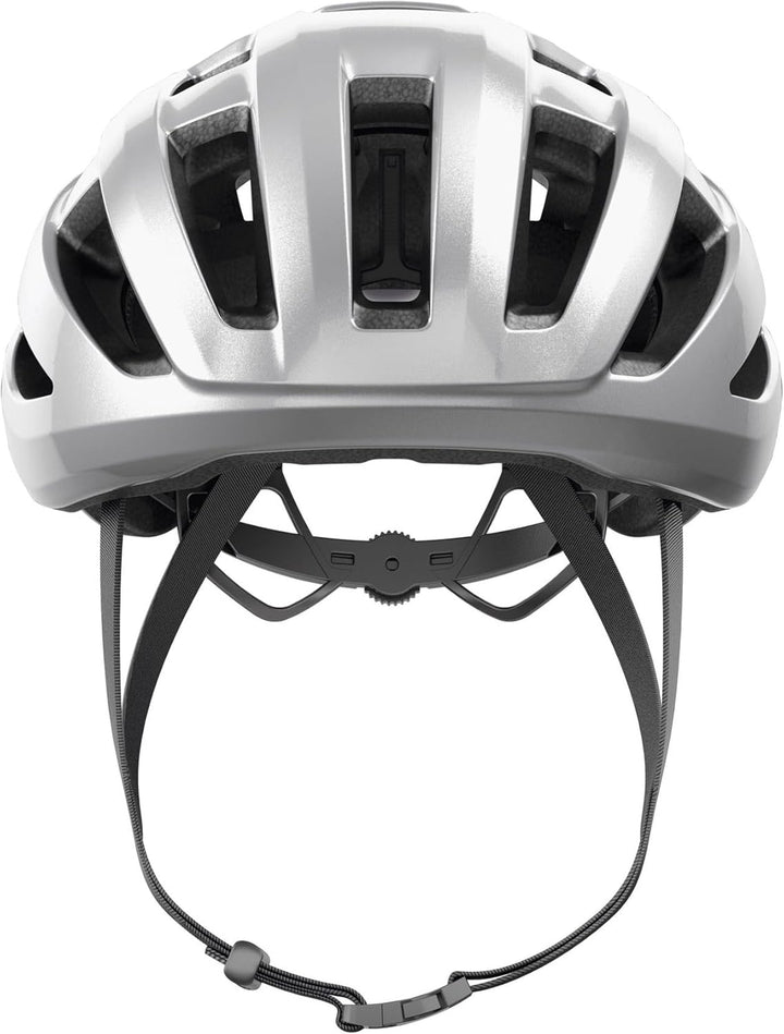 ABUS Rennradhelm PowerDome - leichter Fahrradhelm mit cleverem Belüftungssystem und aerodynamischem