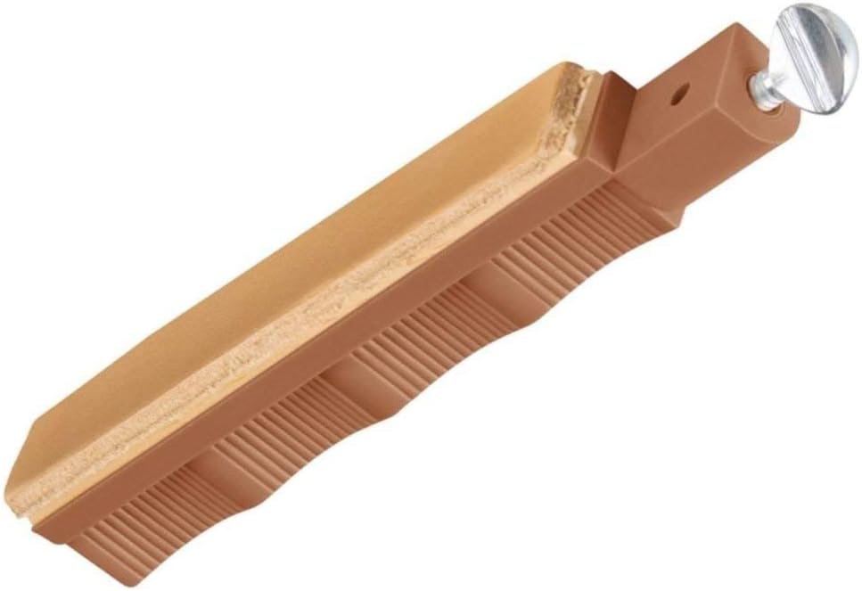 Lansky Unisex – Erwachsene, Messerschärfer, Stropping Hone, Wetzstab, braun, Einheitsgrösse