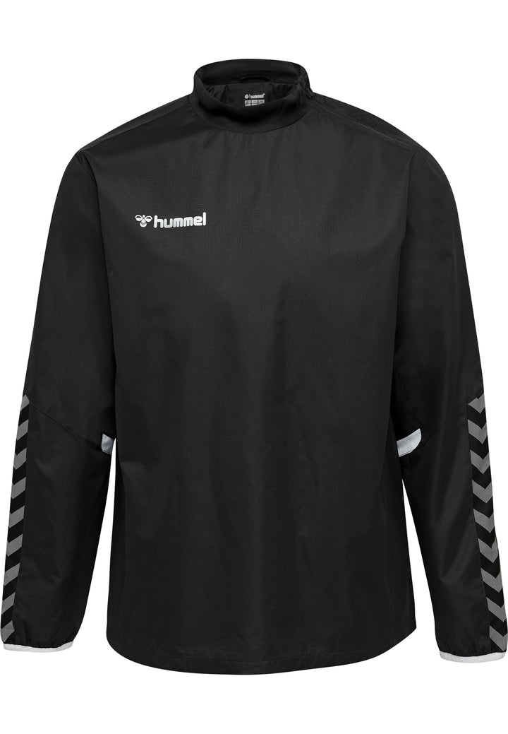hummel Hmlauthentic Wind Breaker Unisex Kinder Multisport Jacke Mit Recyceltes Polyester 116 BLACK/W