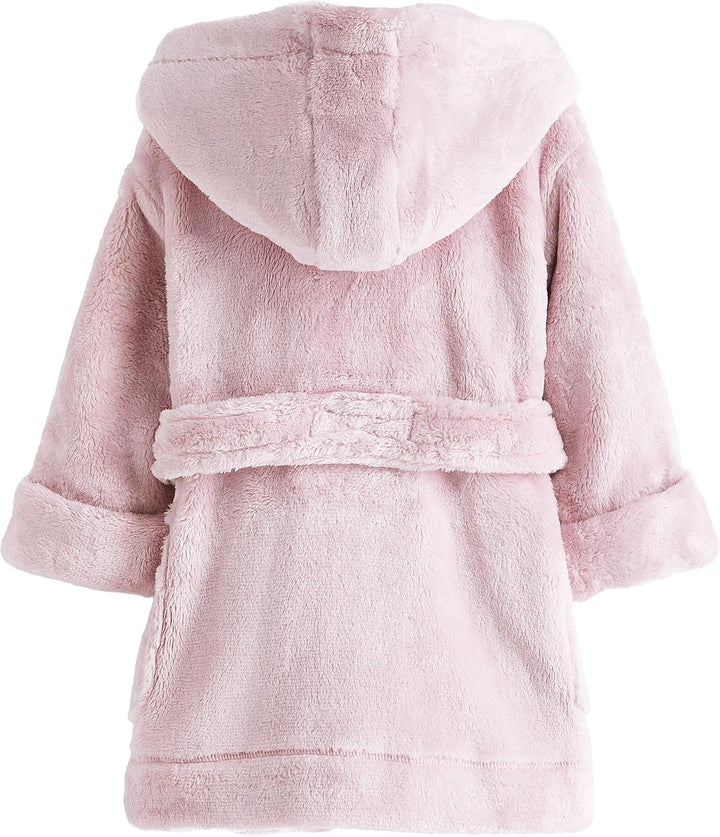 NEXT Mädchen Weicher Fleece-Morgenmantel 86-92 Rosa, 86-92 Rosa