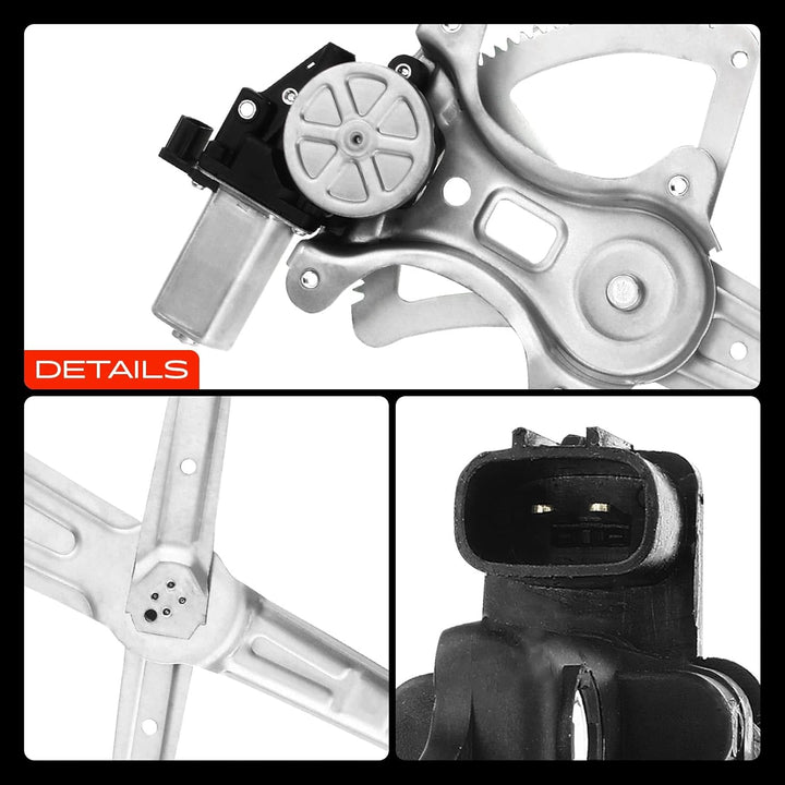 Frankberg 2x Fensterheber Mit Motor Vorne Links Rechts Kompatibel mit Sedici FY Agila (B) B H08 Spla