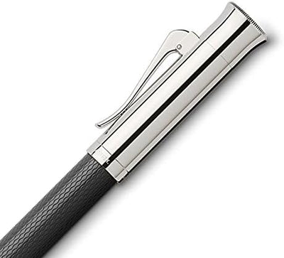 Graf von Faber-Castell 146510 - Tintenroller Guilloche, Schwarz Tintenroller Schwarz, Tintenroller S