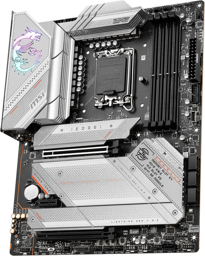 MSI MPG Z790 Edge WiFi Motherboard,ATX - Unterstützt Intel Prozessoren der 12., 13. und 14. Generati