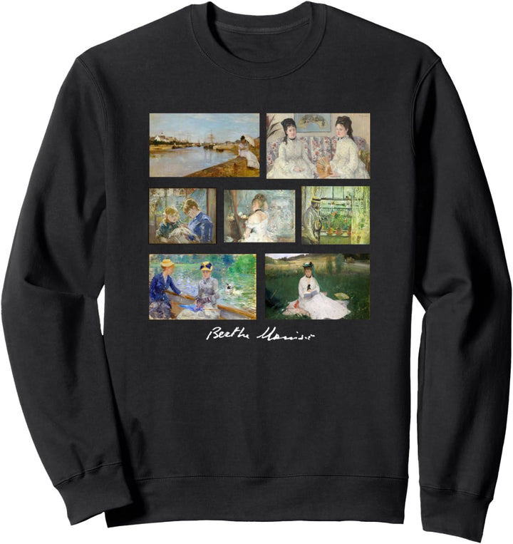 Morisot Paintings Berühmter Kunstkünstler Sweatshirt