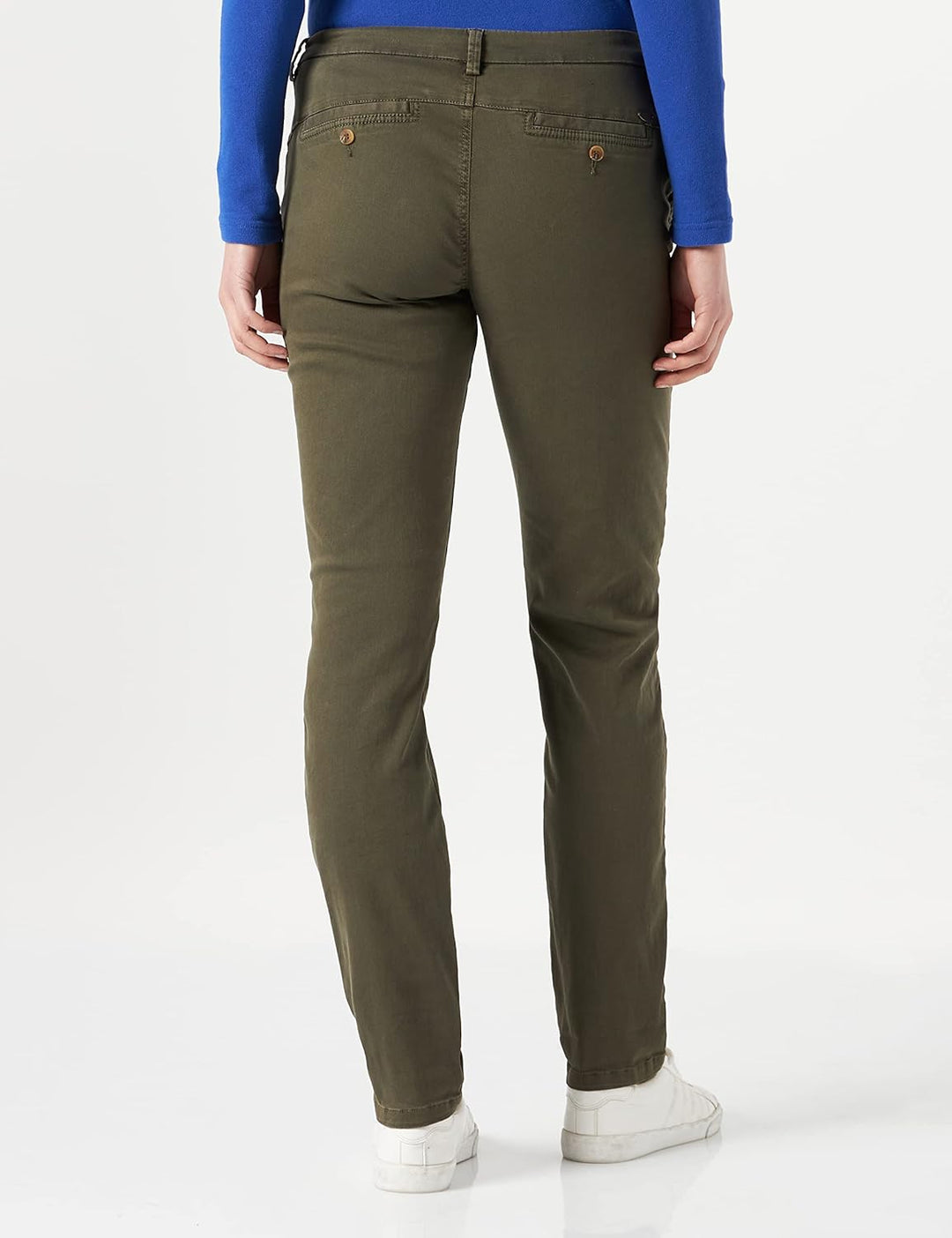 Timezone Damen Regular Madisontz Freizeithose 25W Grey Olive, 25W Grey Olive