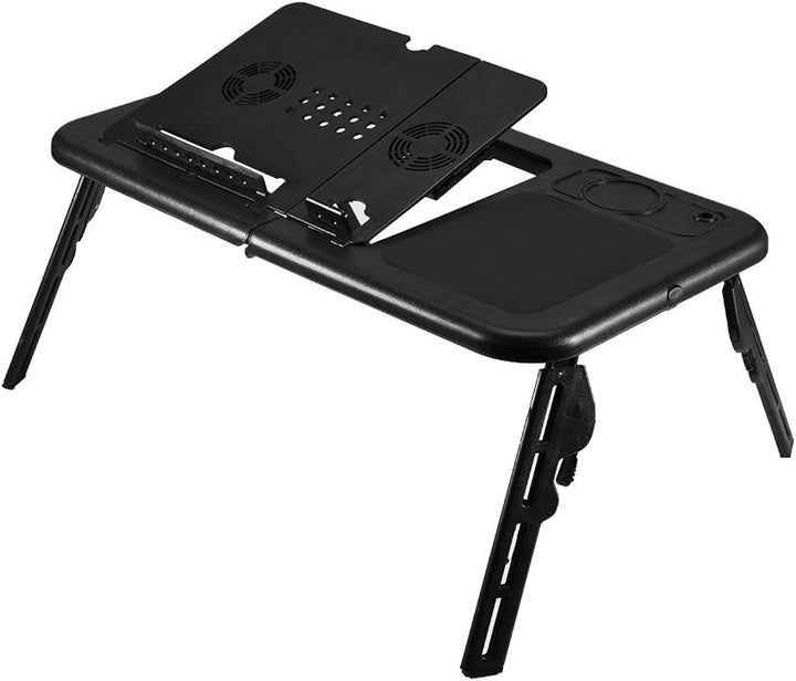 lyrlody Laptoptisch, Tisch Laptoptisch fürs Bett Tragbarer Laptop Tisch mit Verstellbarem Winkel mit