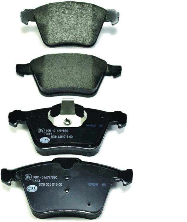 HELLA PAGID 8DB 355 013-001 Bremsbelagsatz - T1664 - Bremssystem: Teves - nicht für Verschleisswarna